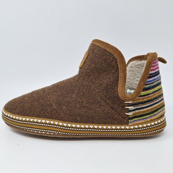 Ariat Women's Wool Blend booties Slippers Fleece Lined Sz 7.5-8 M - Picture 6 of 16